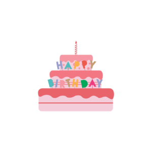 Happy Birthday Cake Vector Png