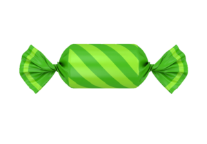 Green Wrapped Candy PNG