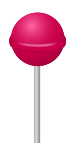 Animated Pink Lollipop Candy PNG