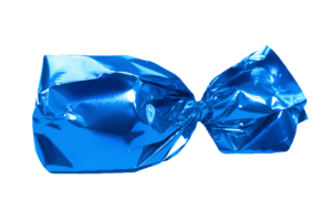 Blue Wrapped Candy PNG