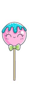 Cute Lollipop Candy clipart PNG