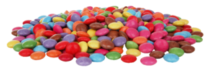 Chocolate Gems Candy PNG