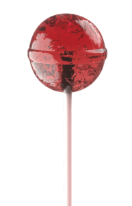 Red Lollipop Candy PNG