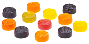 Colorful Hard Sugar Candies PNG