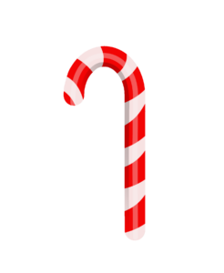 Christmas Candy Vector PNG