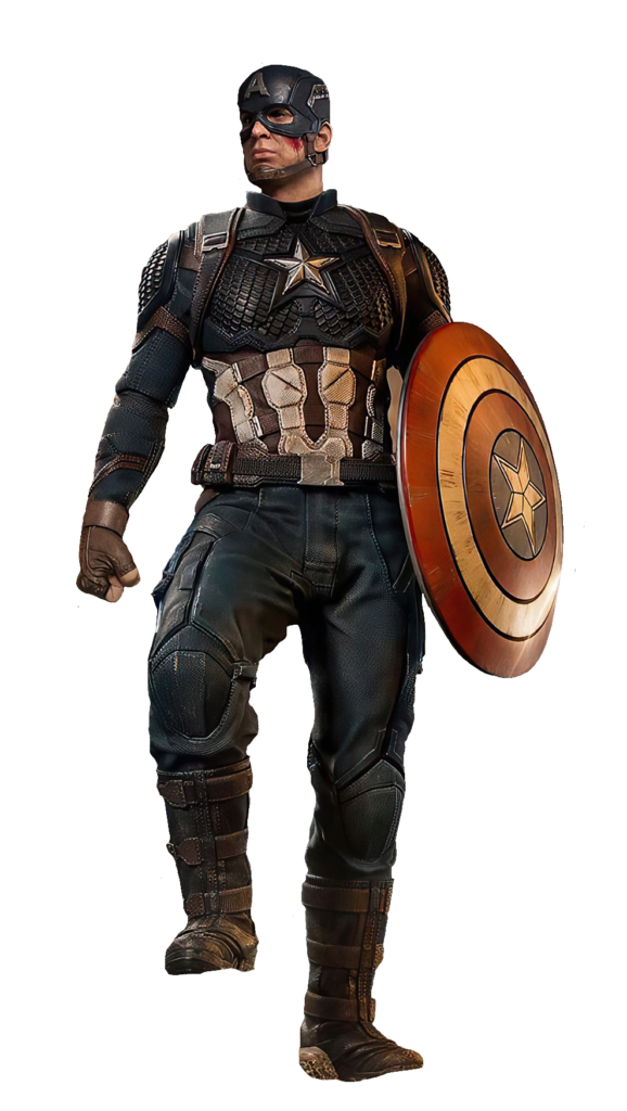 Captain America PNG with Transparent Background