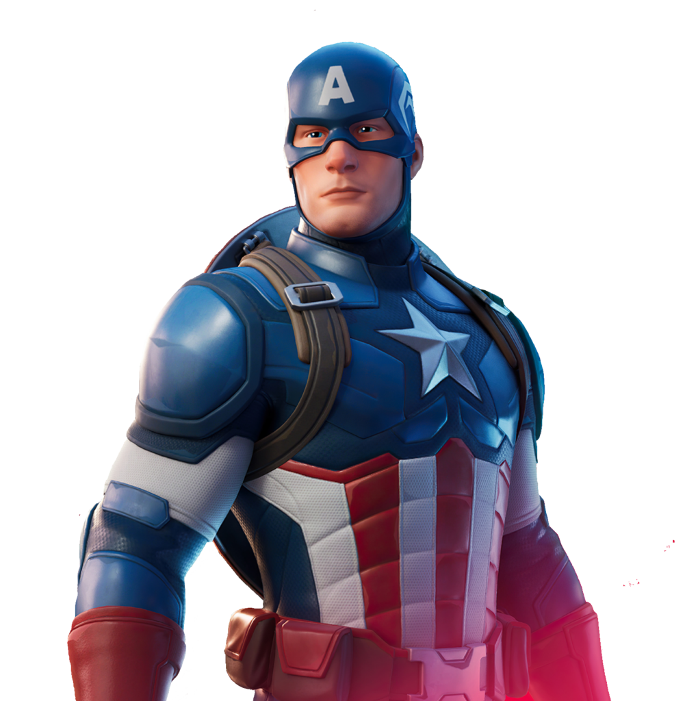 Fortnite Captain America PNG