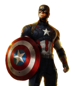 Transparent Captain America PNG