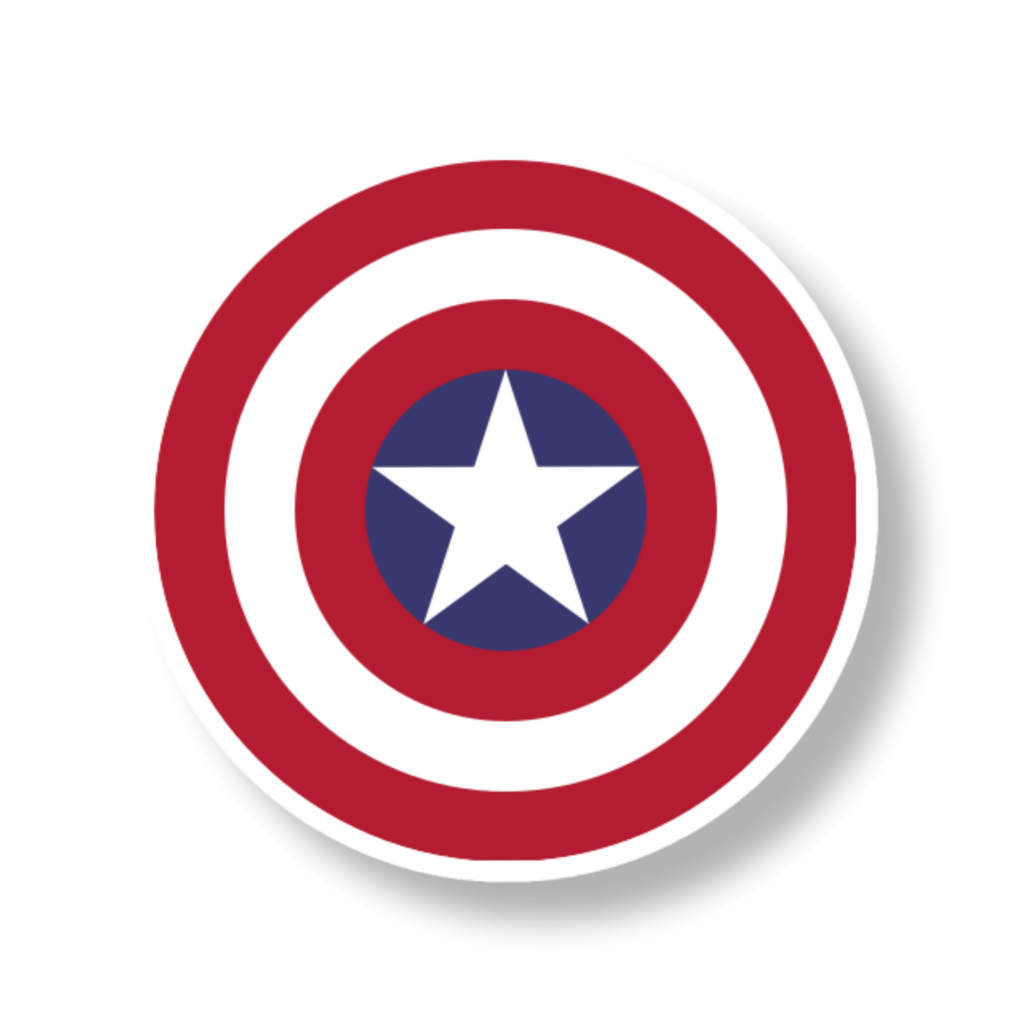 Captain america shield hi-res stock photography and images - Alamy