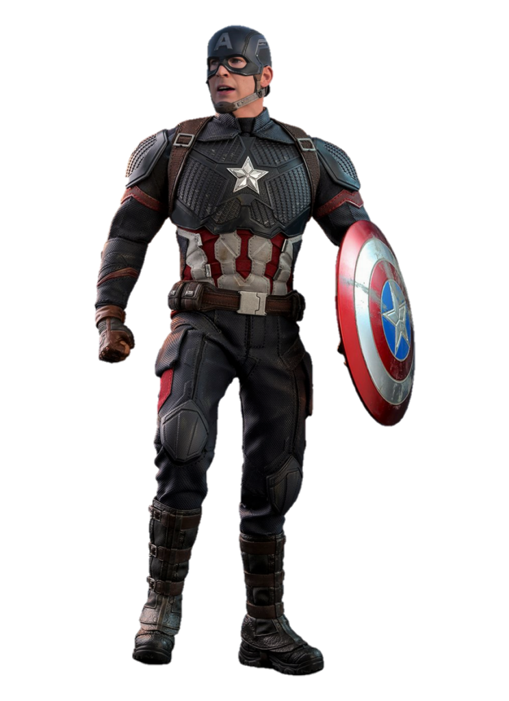 Transparent Captain America PNG Image