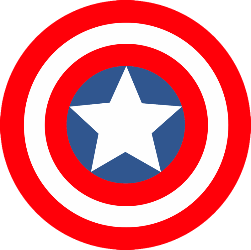 Captain America Shield Icon vector PNG