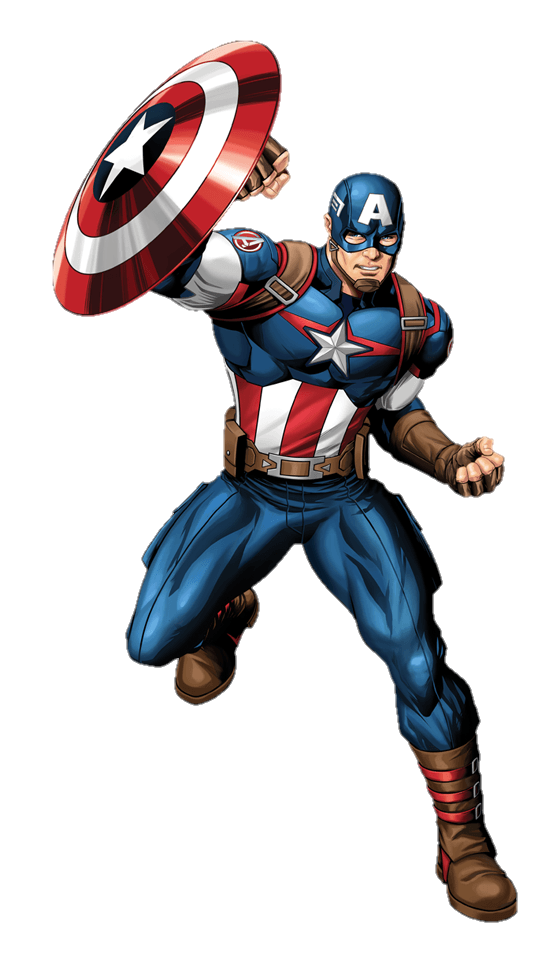 Classic Captain America PNG