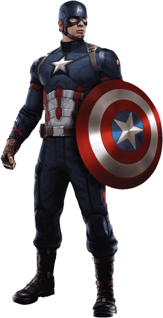 Captain America Full Body PNG