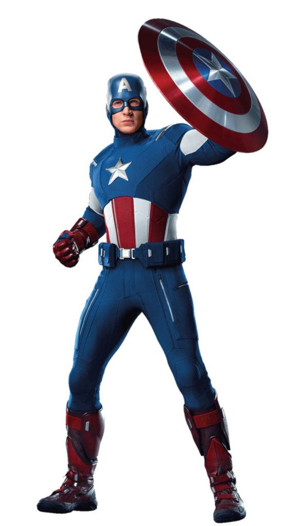 Animated Captain America PNG