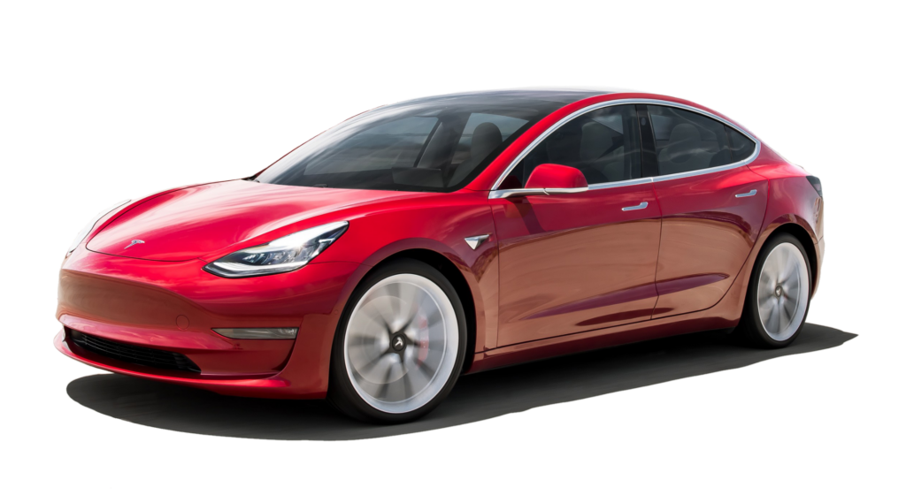 2018 Tesla model 3 Car Png