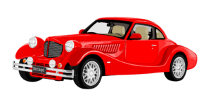 Red Old Car Png