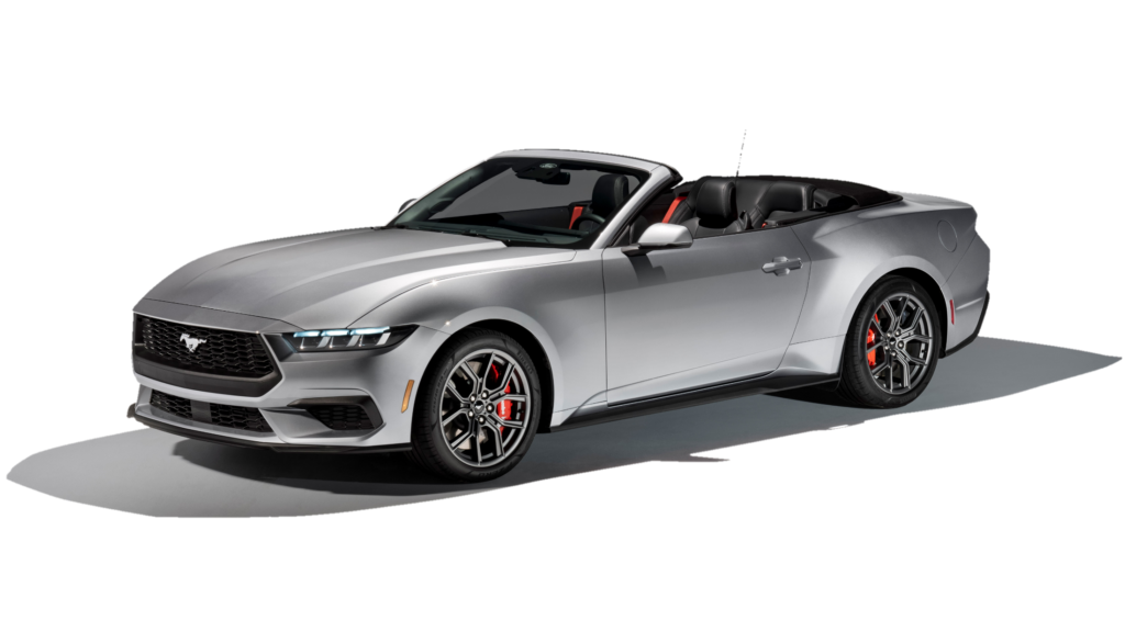 Ford Mustang Ecoboost Convertible Car Png