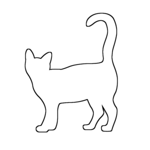 Cat Outline Png 