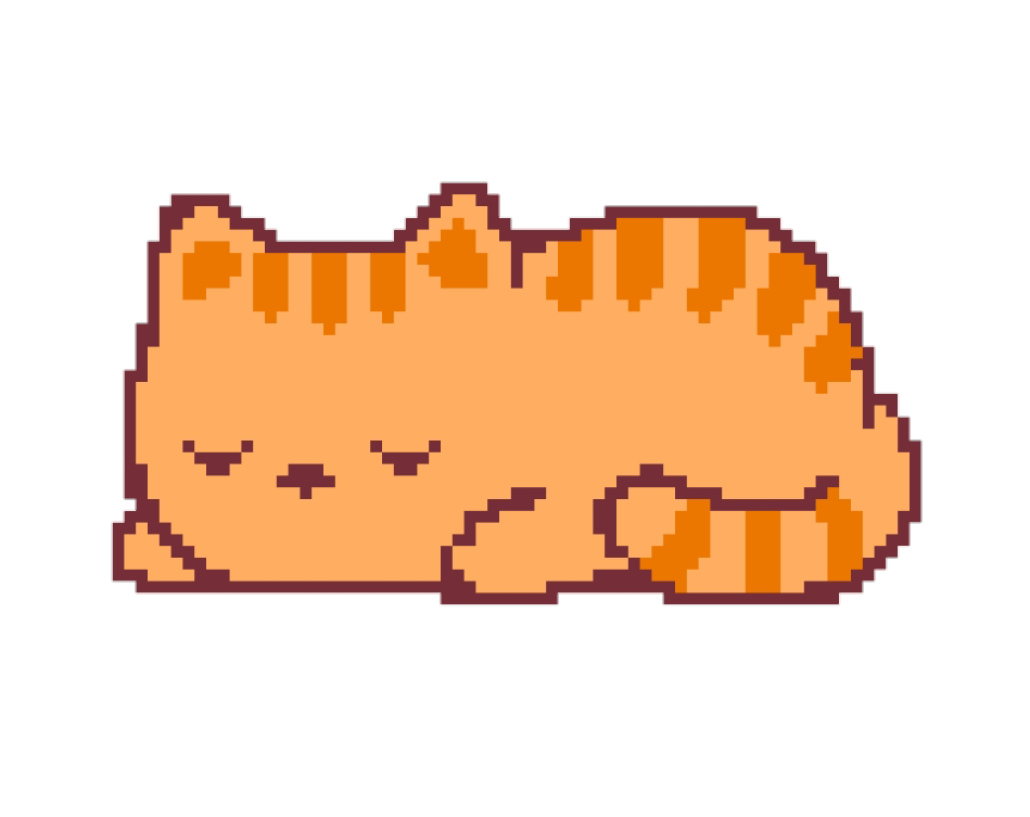 Pixel Cat Png