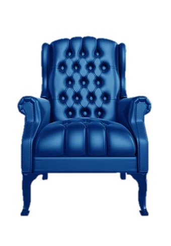 Blue Sofa Chair Png