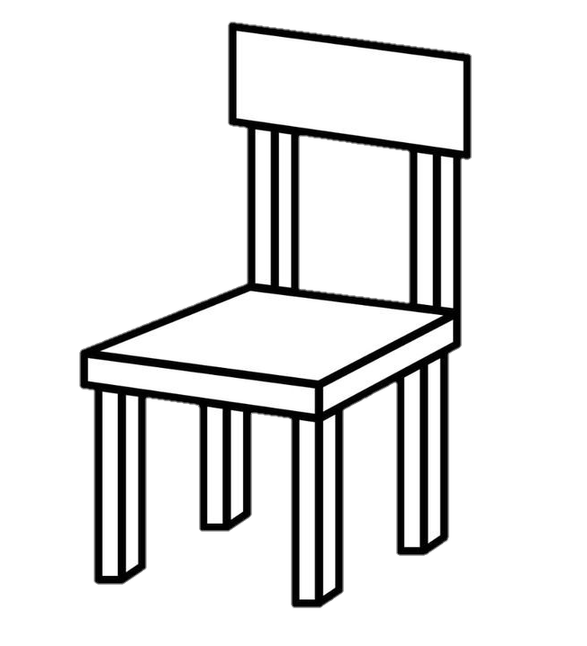 Chair Png Vector Black