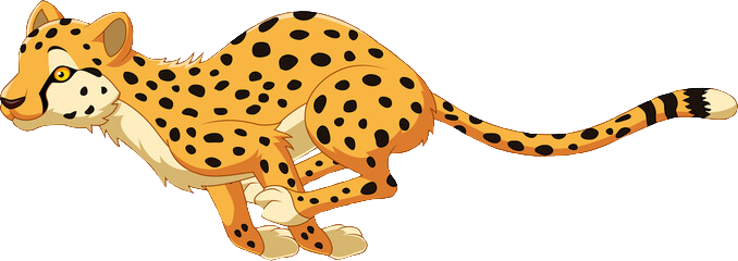 Running Cheetah Cartoon NG
