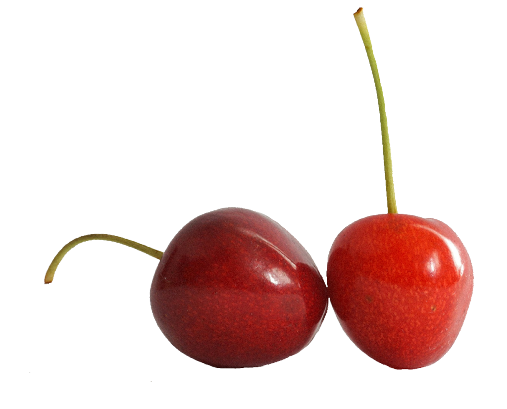 Realistic Cherries PNG