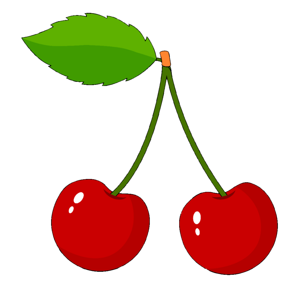 Two Cherry Clipart PNG