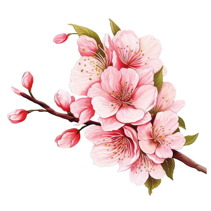 Cherry Blossom clipart PNG