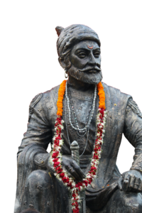 Chhatrapati Shivaji Maharaj Sitting Statue PNG