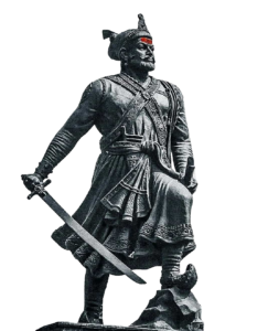 Chhatrapati Shivaji Maharaj Black Statue PNG