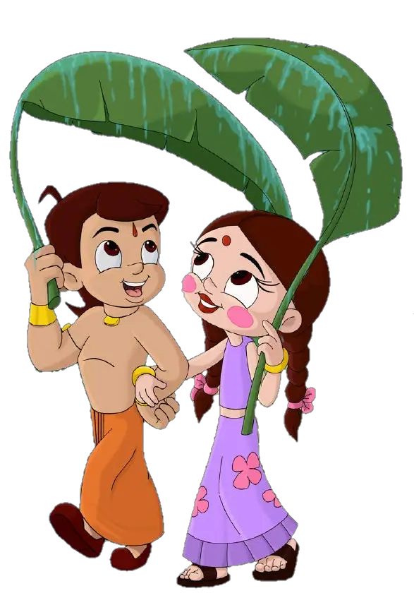 Chhota Bheem and Chutki Png