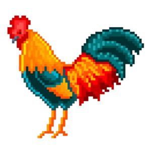 Pixel Chicken Png image