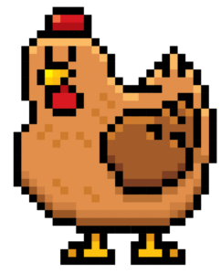 pixel Chicken Png