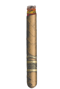 Aesthetic Lit Cigar PNG