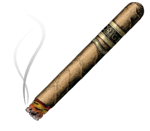 Lit Cigar Clipart PNG