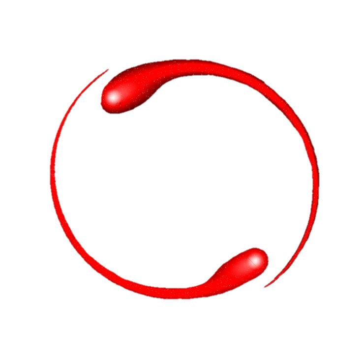 Red Circle Png Design 