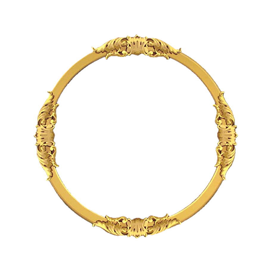 Golden Circle Png background 