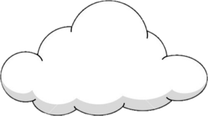 cartoon clouds transparent background