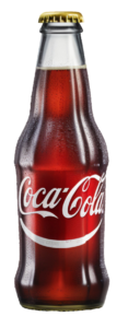 Cola-Cola Glass Bottle PNG