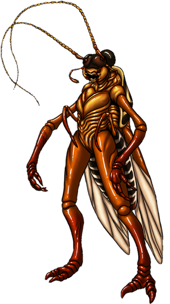 Cockroach PNG Comics Book Character