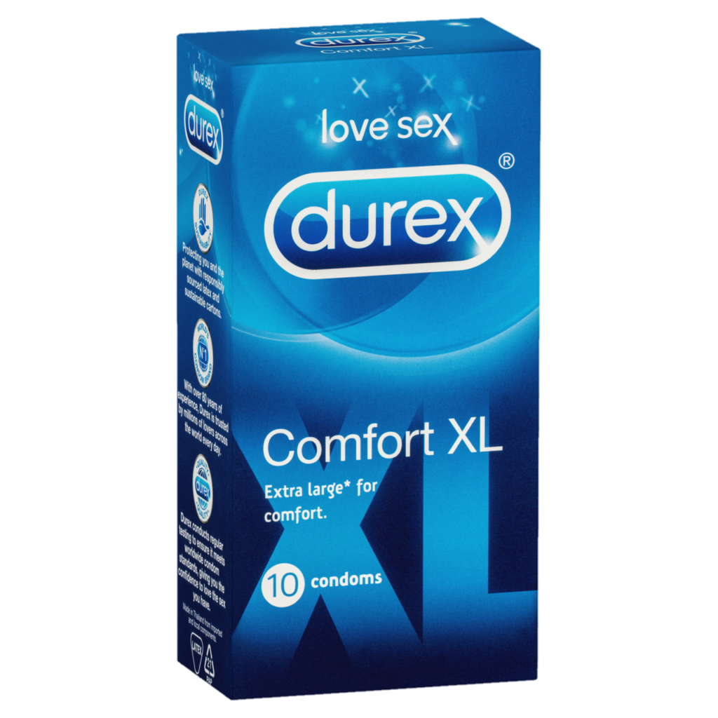 Durex XL Condom Packet Png