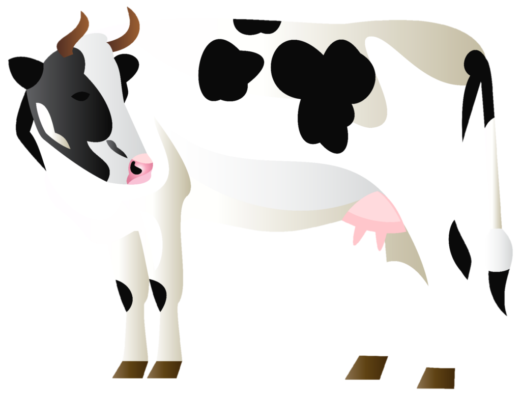 Cow Png Vector image