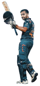 Cricket Player Rohit Sharma PNG Image