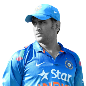Cricket Player Mahendra Singh Dhoni PNG