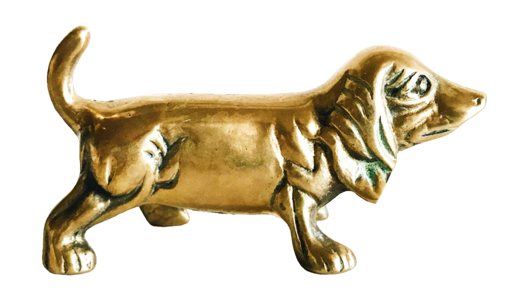 Dachshund Dog Statue PNG