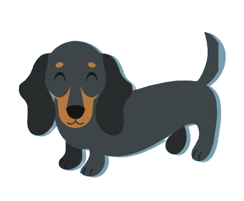 Dachshund Vector PNG