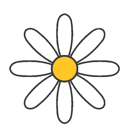 Cartoon Daisy PNG