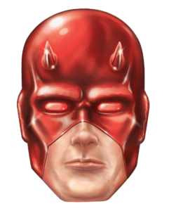 Daredevil Head Clipart Logo PNG