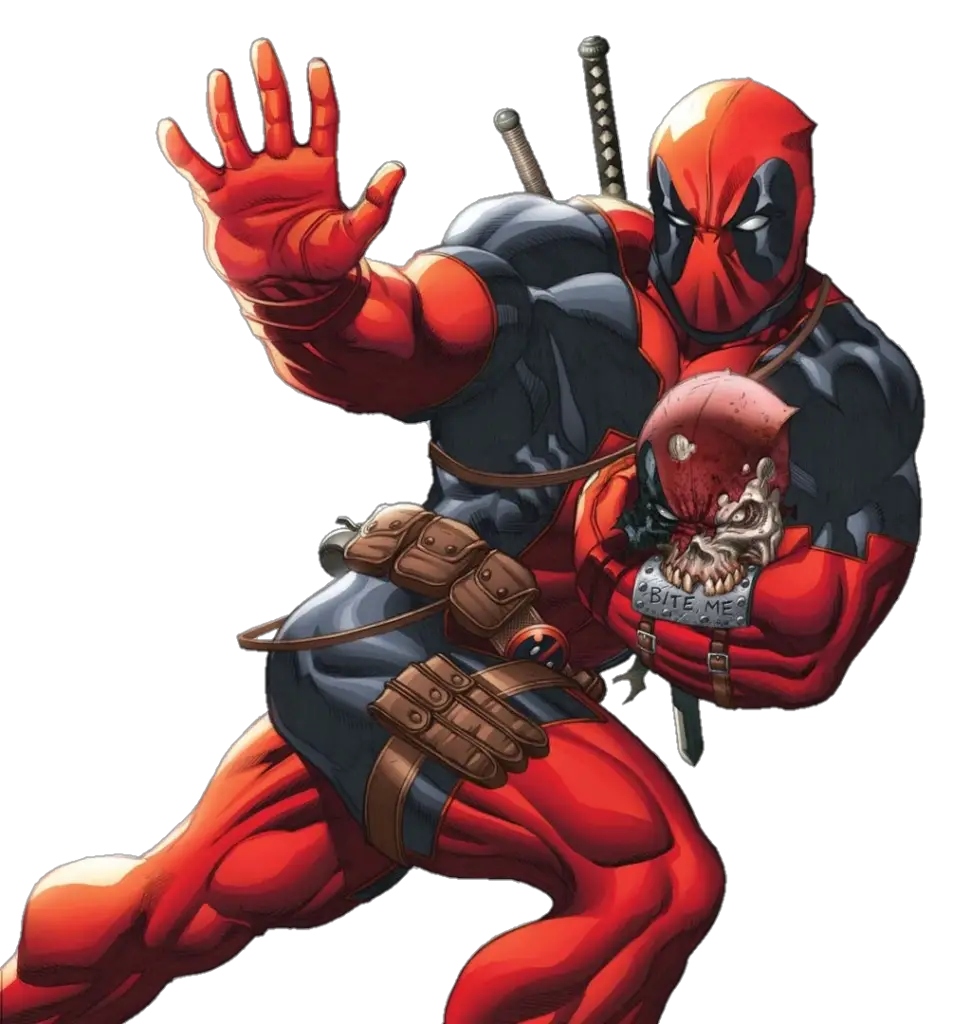 Cartoon Deadpool Png